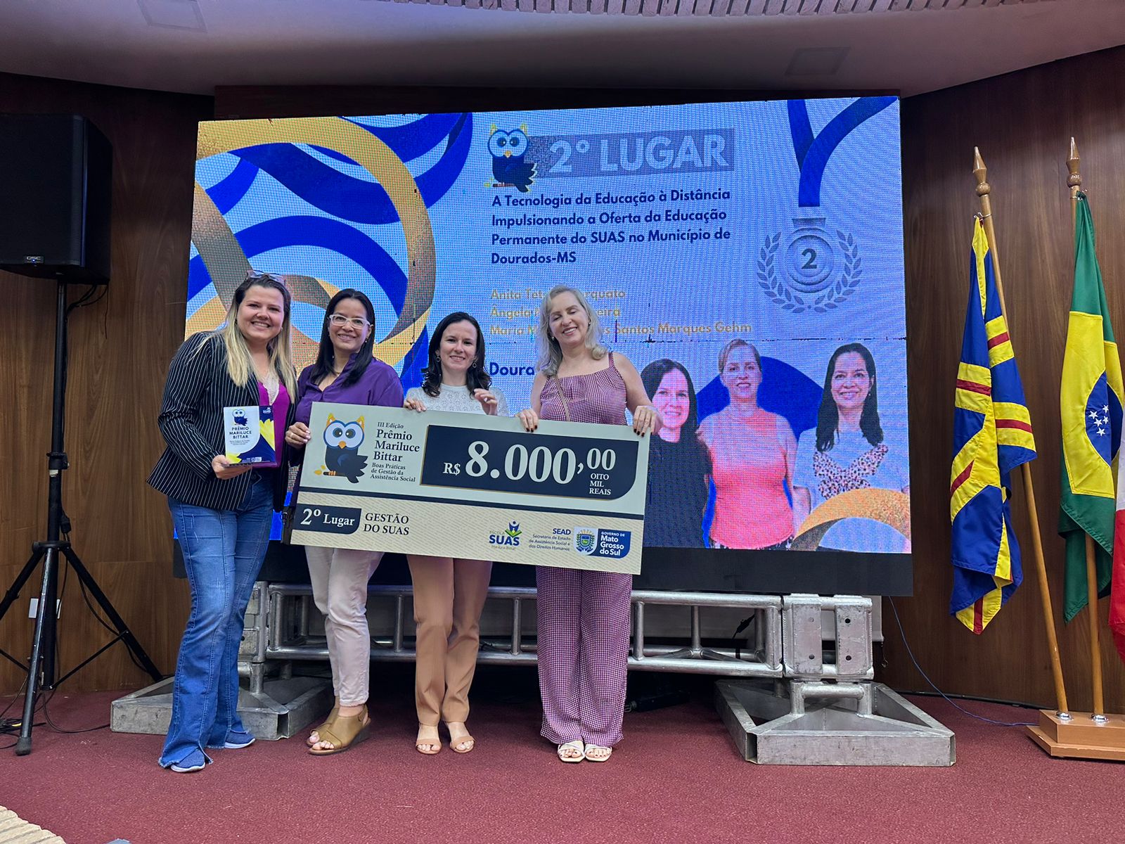 Dourados é destaque no Prêmio Mariluce Bittar de Gestão da Assistência Social
