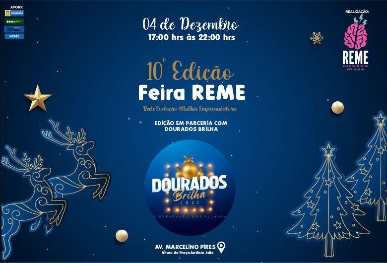 Feira da REME chega a 10ª edição e entra para programação do 'Dourados Brilha'
