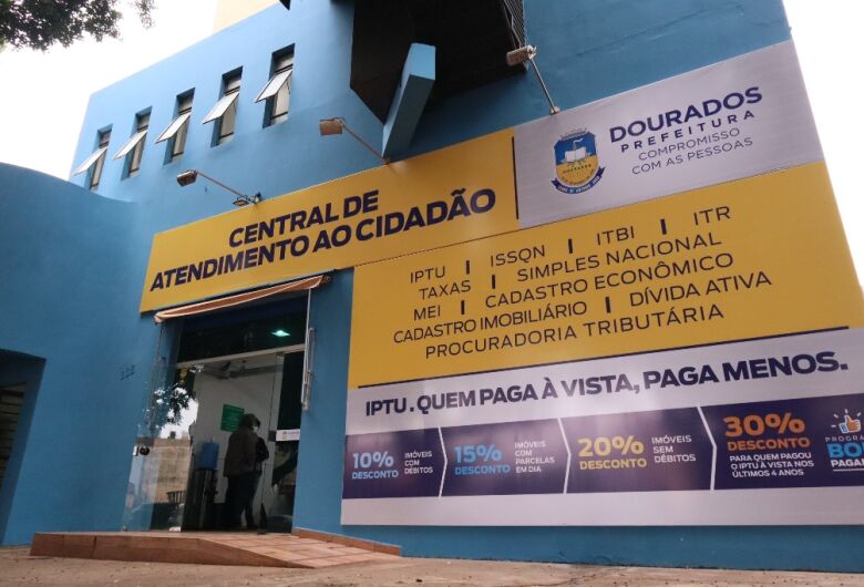 Contribuintes tem até o dia 19 para aderir ao Concilia Dourados