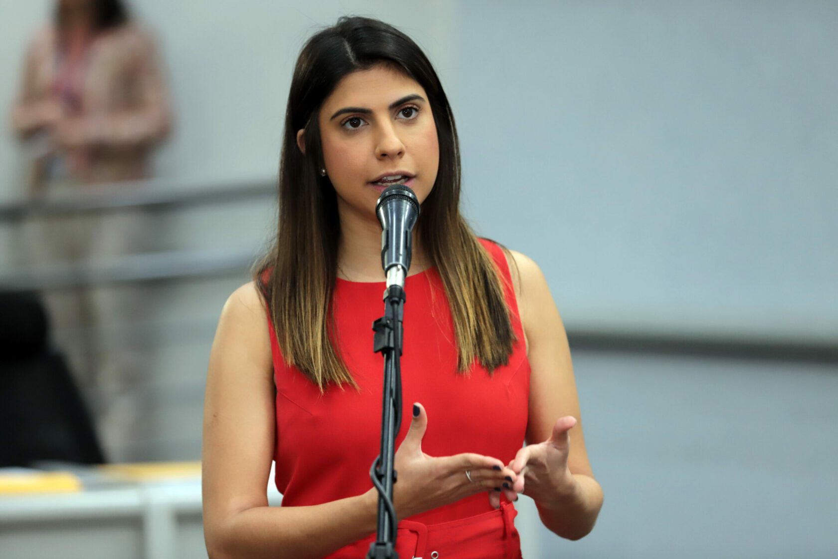 Representando Pantanal e Cerrado, Camila Jara participa da Conferência da Água em Nova York