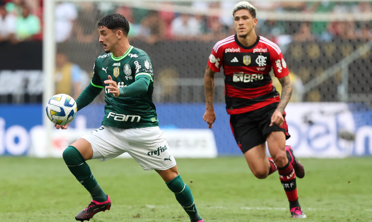 Palmeiras enfrenta Flamengo mirando a liderança do Brasileiro