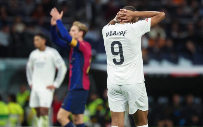 Mbappé vê sonho no Real Madrid virar pesadelo e recebe críticas por começo ruim no clube