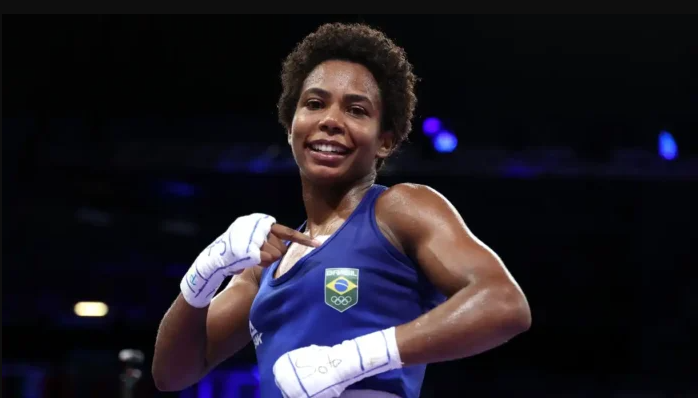 Paris 2024: Jucielen Romeu bate rival dos EUA no boxe e avança às quartas