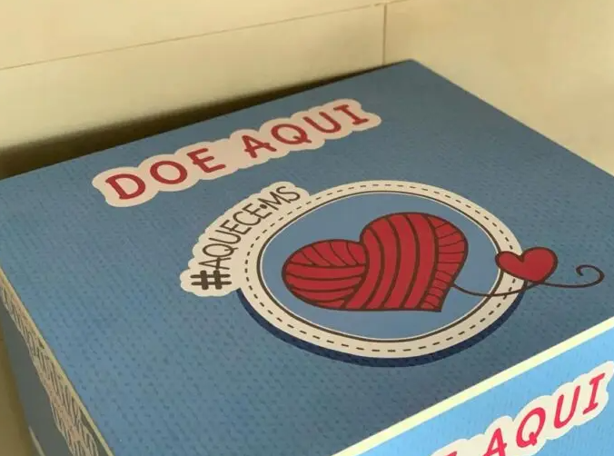 Campanha Aquece MS arrecada roupas e agasalhos e pratica o civismo em Dourados