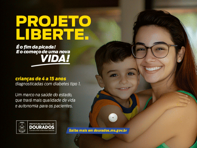 Prefeitura de Dourados é pioneira em serviço que oferece mais qualidade de vida a pacientes com diabetes 1
