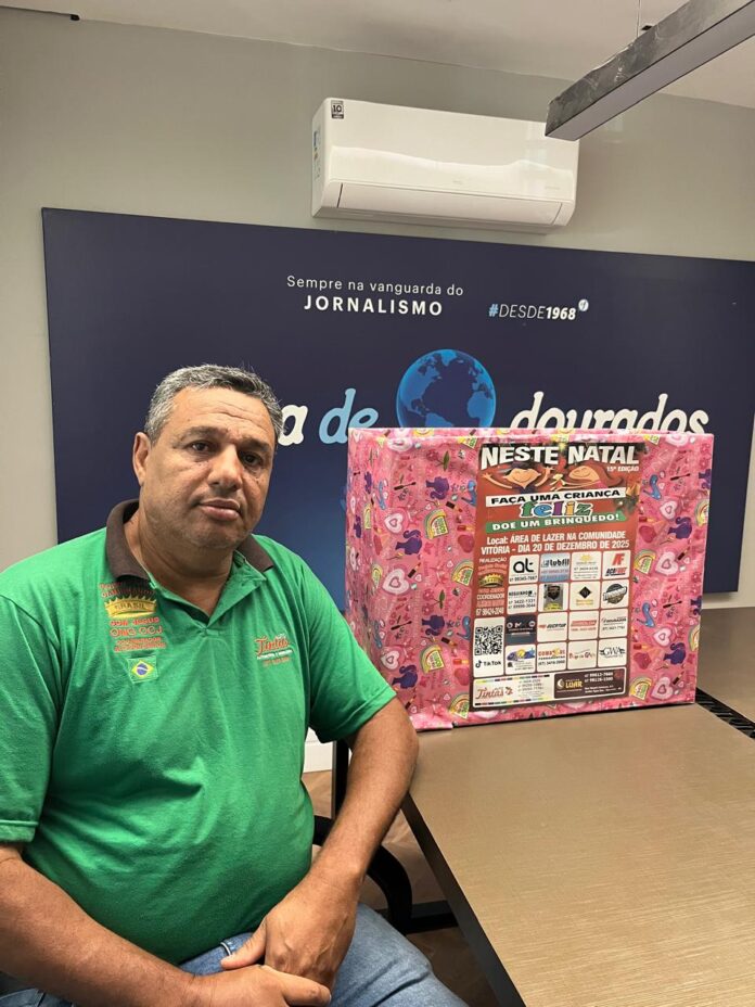 Campanha ‘Faça Uma Criança Feliz’ mobiliza Dourados para doação de brinquedos a comunidades carentes