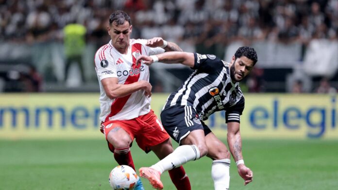 Atlético-MG tenta segurar vantagem diante do River Plate para voltar à final da Libertadores