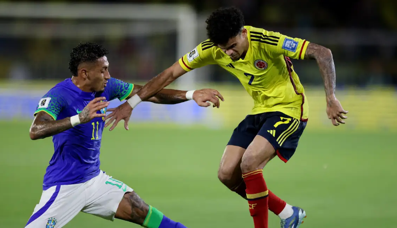 Brasil joga mal e perde para Colômbia em Barranquilla