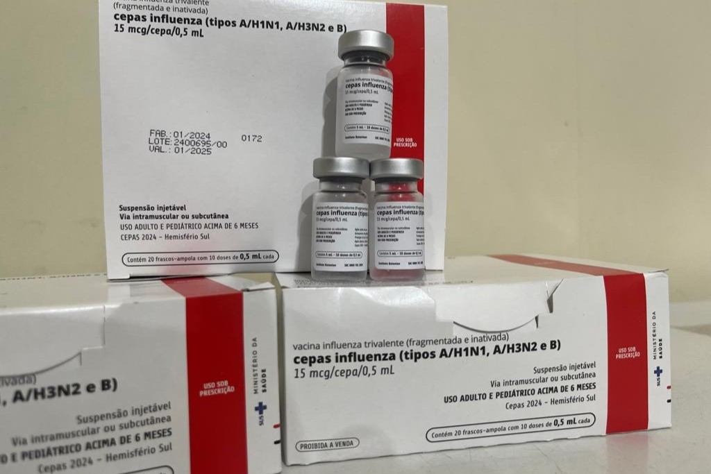 Vacinação contra gripe é ampliada para todas pessoas acima de 6 meses