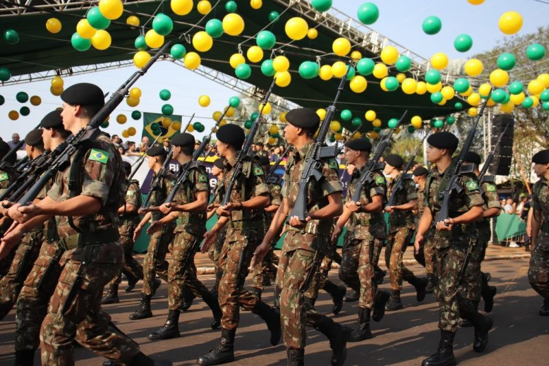 Inscrição para desfile de 7 de Setembro começa segunda-feira
