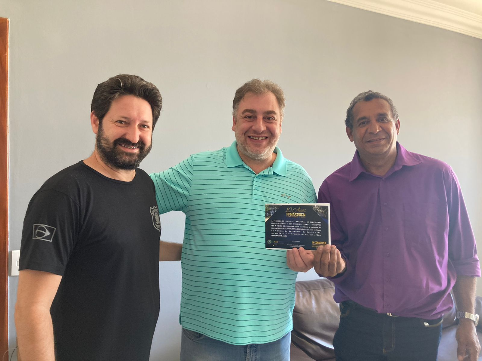 Apoiador da Polícia Penal em MS, Neno Razuk receberá homenagem da categoria durante Congresso
