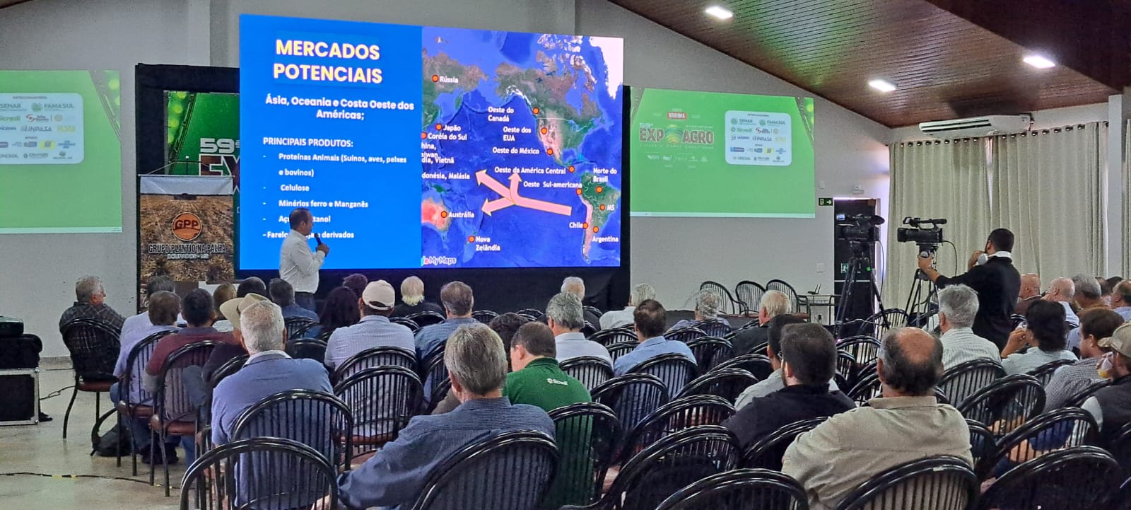 Rota Bioceânica é tema de destaque na 59ª Expoagro em Dourados