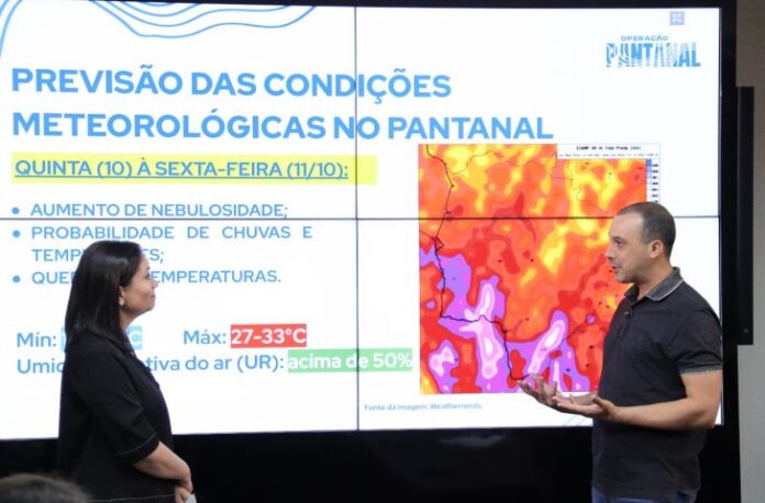 Chuva contribui para extinção de incêndios, mas equipes continuam mobilizadas em todo MS