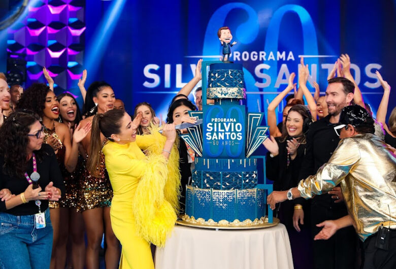 Programa Silvio Santos especial de 60 anos registra maior audiência em 27 meses