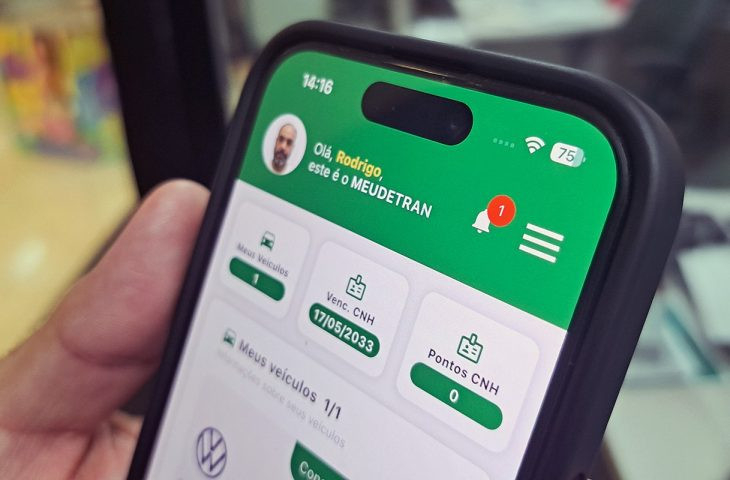 Aplicativo e Portal Meu Detran começam a notificar sobre prazo de licenciamento