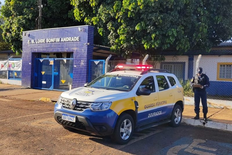 Ronda escolar é intensificada com trabalho integrado da Guarda Municipal, PM e Civil