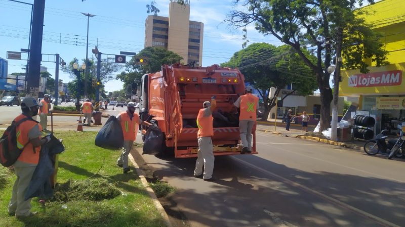 Dourados: confira a programação dos serviços de coleta de resíduos neste fim de ano