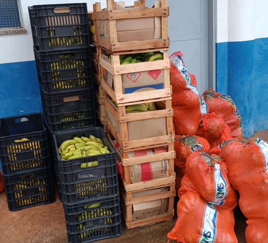 Dourados: Prefeitura distribui 2 mil quilos de alimentos para entidades assistenciais