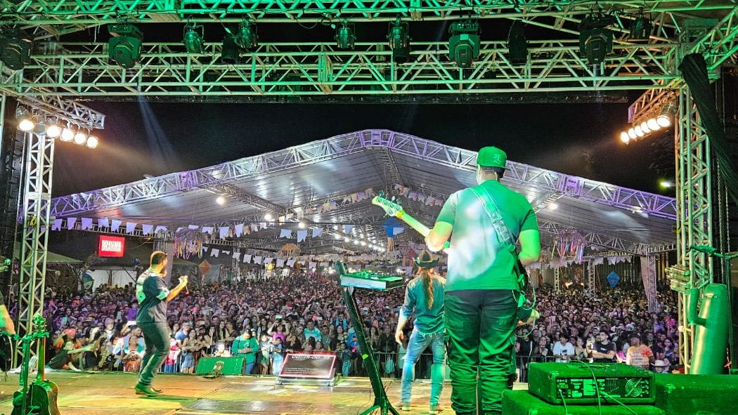 Último dia da Festa Junina reúne cerca de 20 mil pessoas no Centro de Convenções