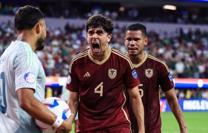 Venezuela vence México e avança às quartas de final da Copa América