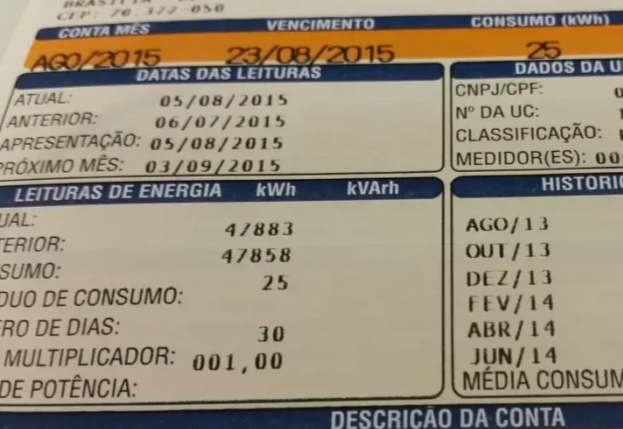 Consumidor terá redução no preço da energia elétrica em dezembro