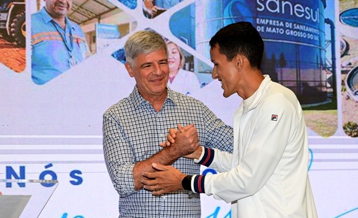 Sanesul anuncia parceria com o paratleta Yeltsin Jacques, medalhista em Paris e Tóquio