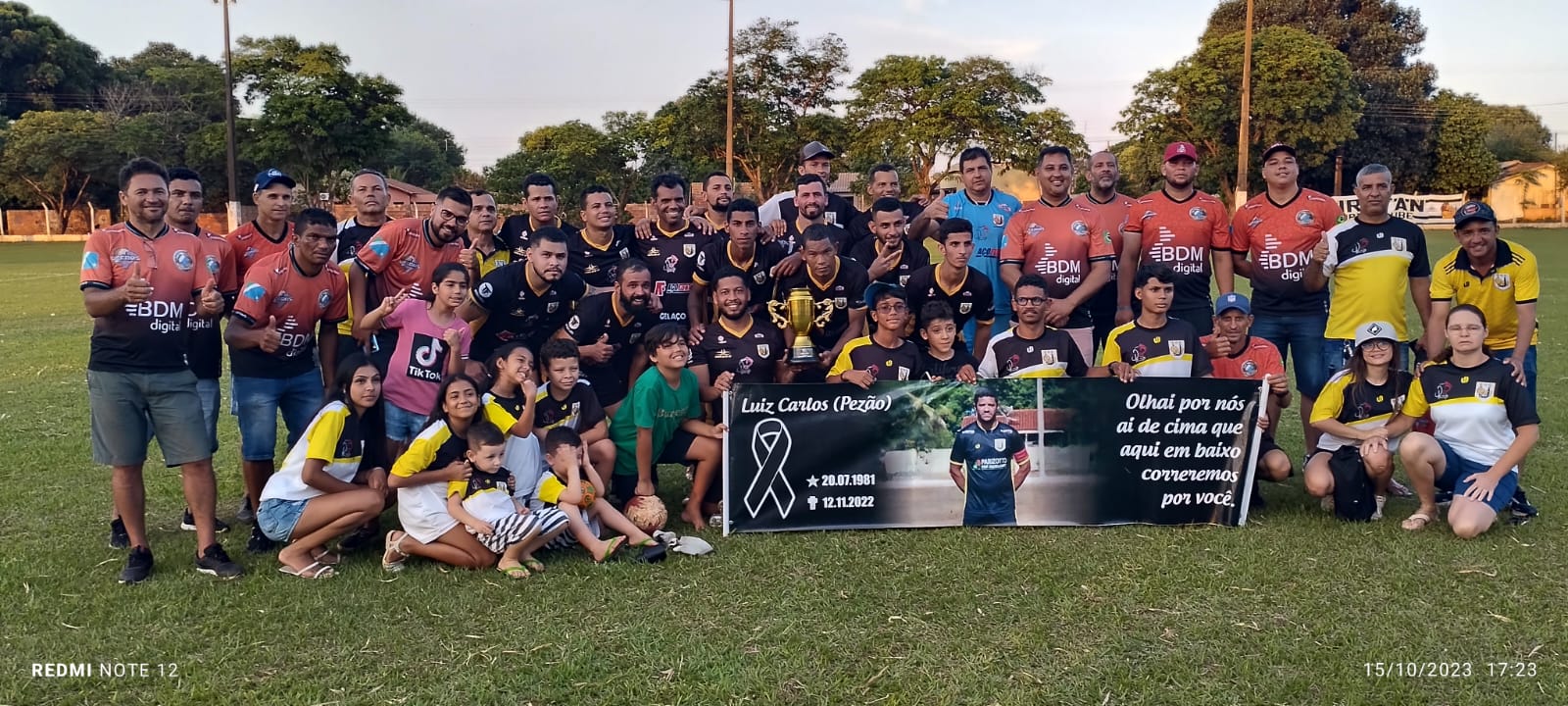 Ubiratan Esporte Clube é o grande campeão da liga terrão Estadual na sede distrito de Vila Vargas