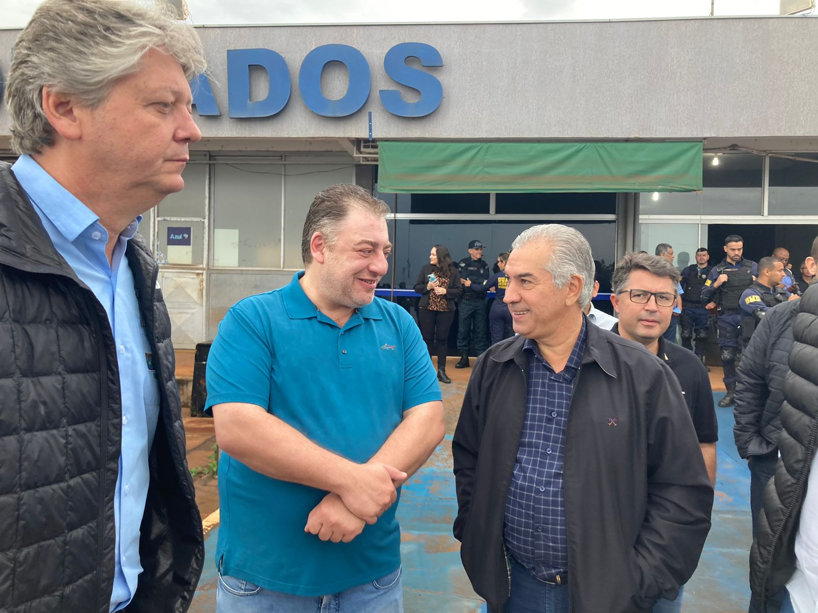 Neno Razuk recepciona Ministro da Infraestrutura e acompanha visita técnica em obras de Dourados