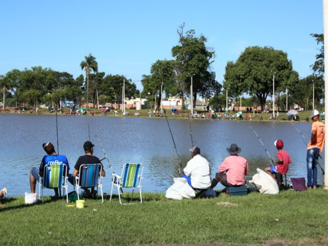 Prefeitura libera pesca no Parque do Lago neste domingo