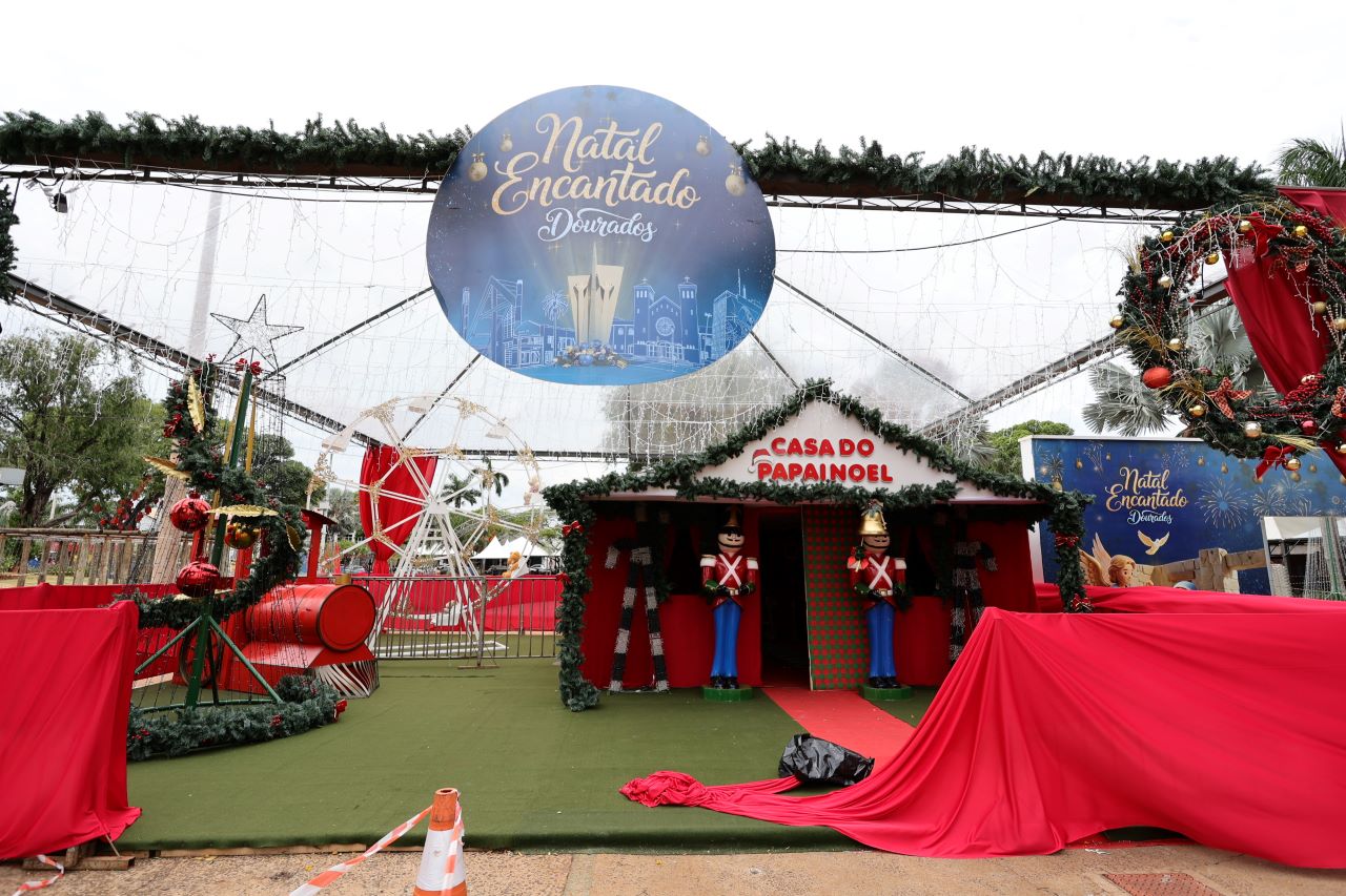 Prefeitura abre ‘Natal Encantado Dourados’ hoje na Praça Antônio João