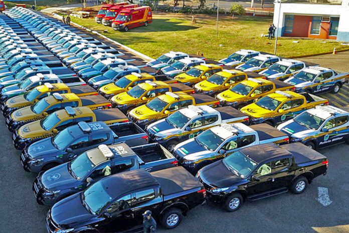 Trabalho de Vander e da bancada garante 77 novas viaturas para segurança pública em MS