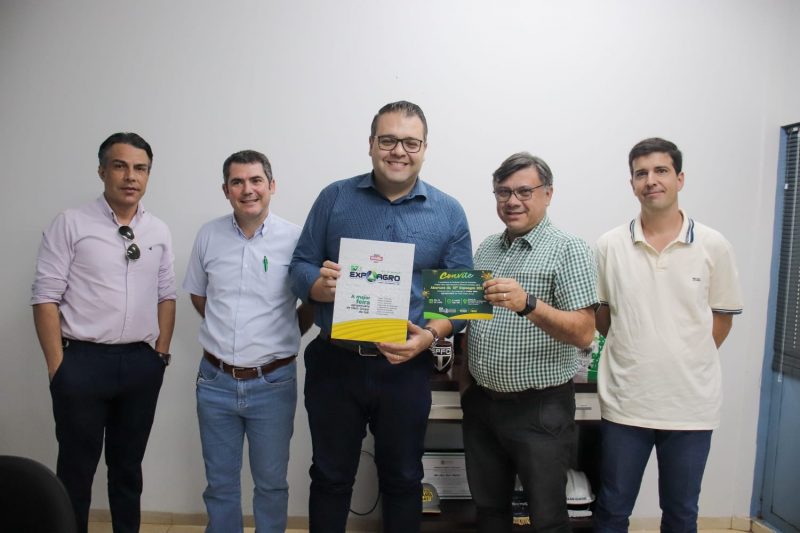 Alan Guedes recebe diretoria do Sindicato Rural e firma parceria para Expoagro 2023