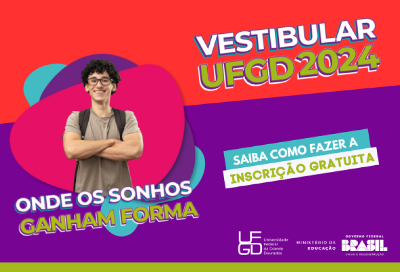 UFGD divulga critérios para ter direito à gratuidade no Vestibular 2024
