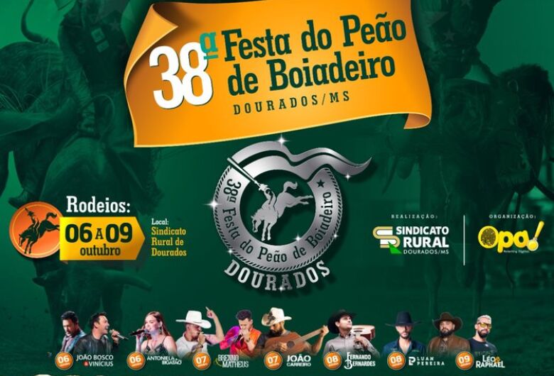 Rodeio: Confira a programação de shows a partir dessa quinta-feira
