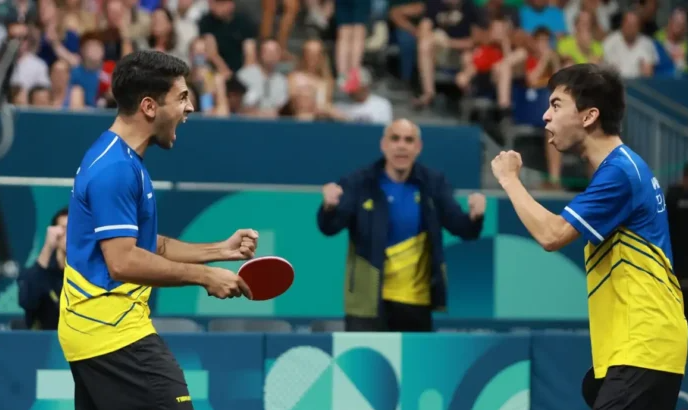 Paris 2024: Brasil avança às quartas do tênis de mesa por equipes masculinas
