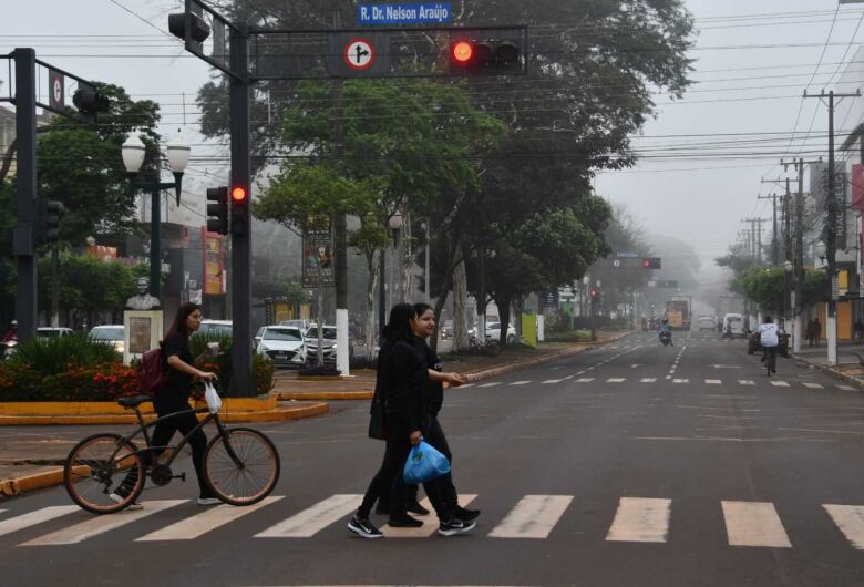 Temperatura deve despencar e mínima chegar a 10ºC em Dourados