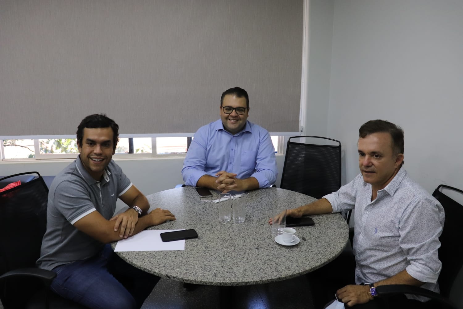 Com Beto e Vander, Alan Guedes traça planos para investir recursos federais