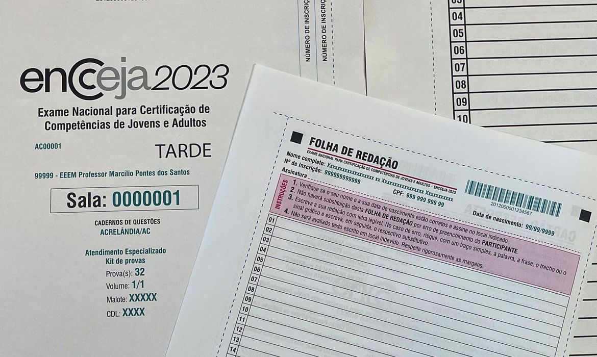 Provas do Encceja serão aplicadas hoje e amanhã em todo o país