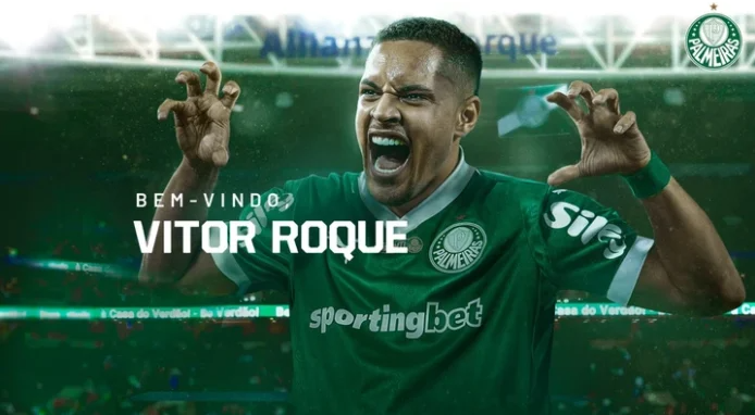 Ex-Furacão, Vitor Roque é anunciado como novo reforço do Palmeiras