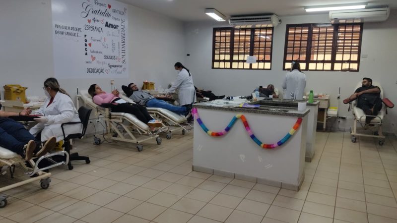 Hemosul de Dourados realiza Dia D da Doação de Sangue