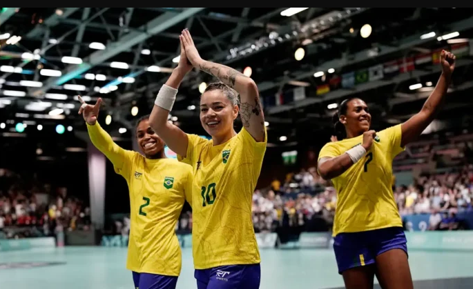 Handebol: Brasil estreia em Paris com vitória impecável contra Espanha